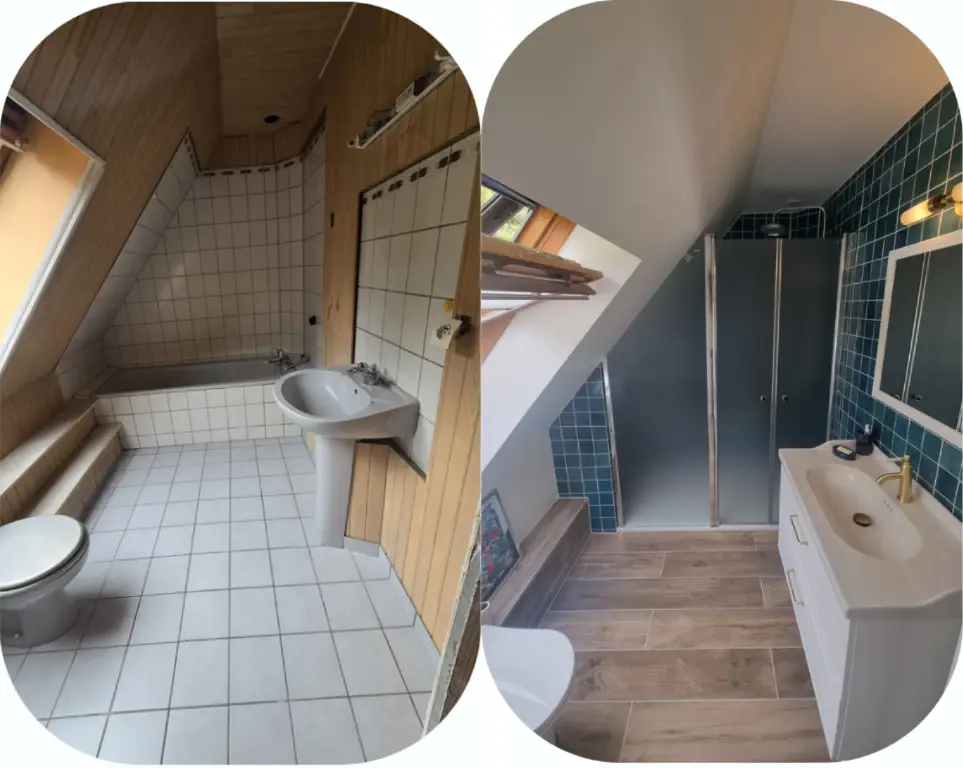 Salle de Bain Avant Après Barr Salle de Bain clé en main Barr