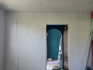 Doublage, Création porte, Faux plafond